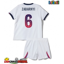 Camisa de Futebol Paris Saint-Germain Ilya Zabarnyi #6 Equipamento Secundário Infantil 2026-27 Manga Curta (+ Calças curtas)